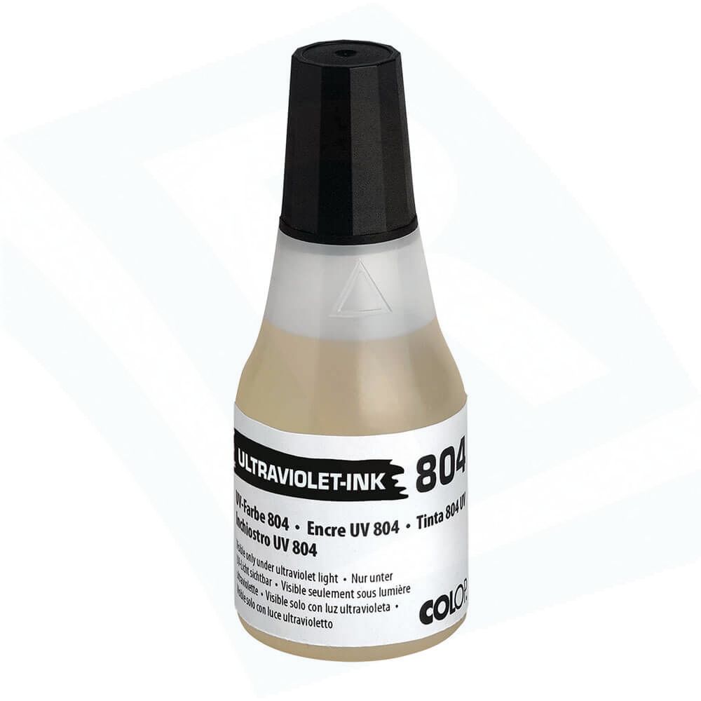 FLUORESCENČNÁ UV farba 25 ml (COLOP 804) - vr. štočku