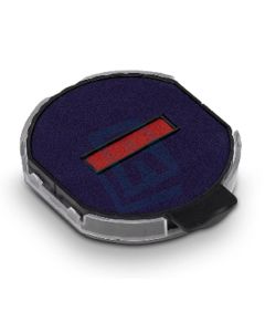 Trodat Professional Replacement Pad 6/52040/2 blue-red