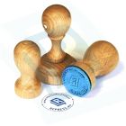 Okrúhla drevená pečiatka ø 35 mm